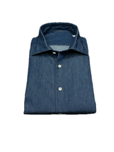 Load image into Gallery viewer, Long sleeve denim shirt

