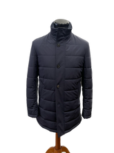 Load image into Gallery viewer, Zefiro Puffa Coat with removable bib
