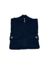 Load image into Gallery viewer, Zip fronted cotton blouson
