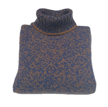 Load image into Gallery viewer, Merino wool patterned Roll Neck
