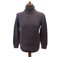 Load image into Gallery viewer, Merino wool patterned Roll Neck
