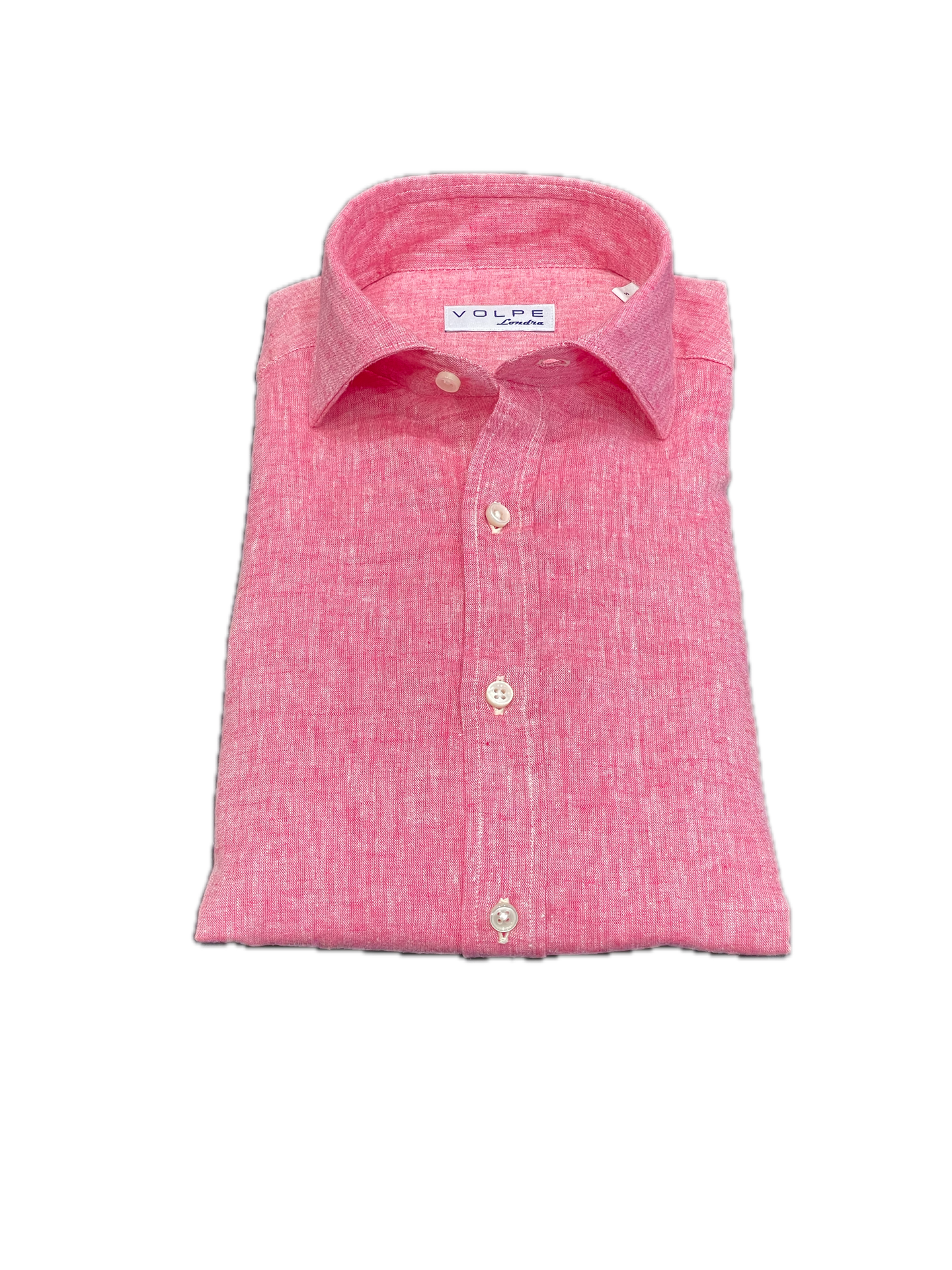 Long sleeve cotton and linen shirt