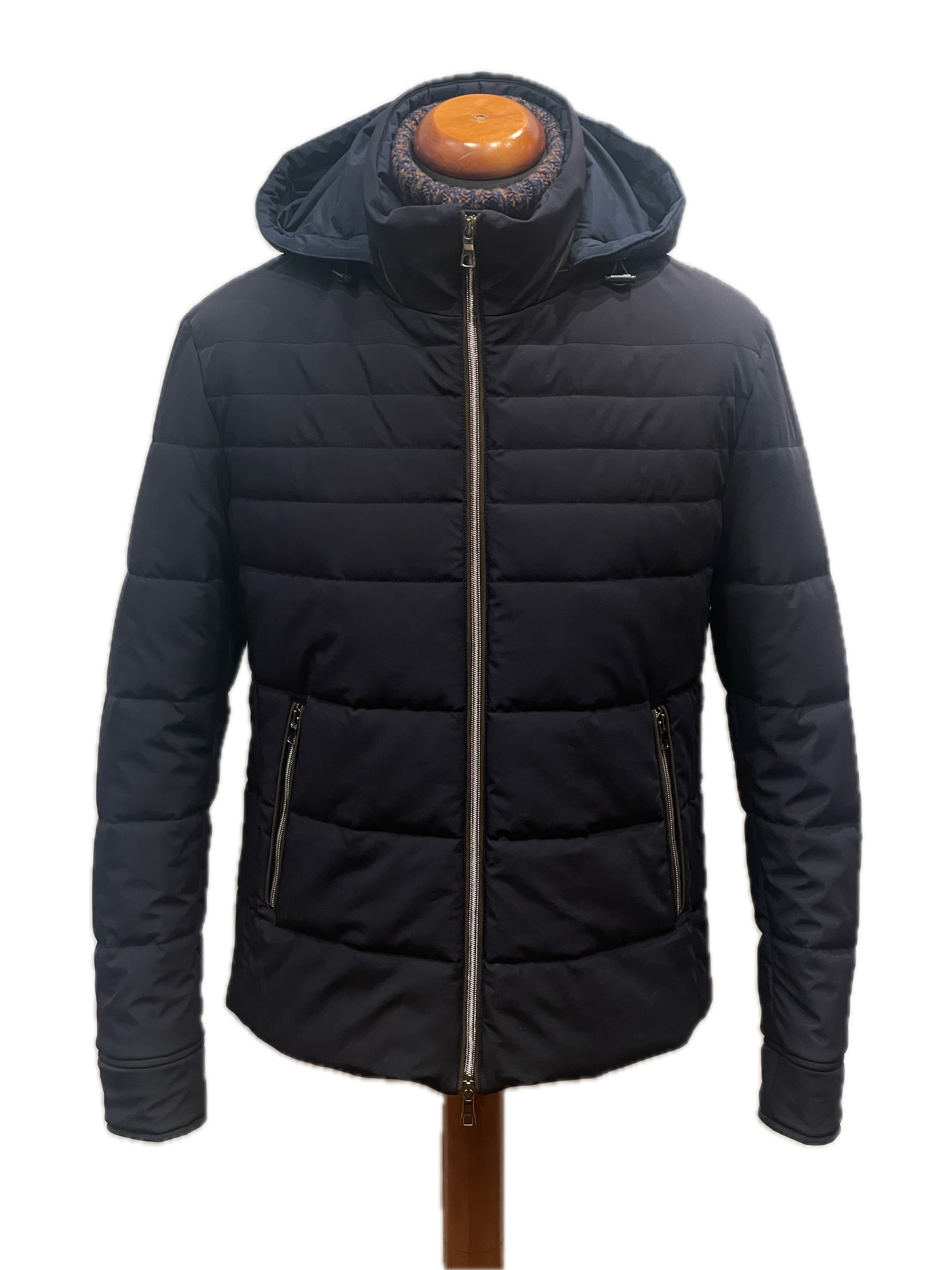 Short Puffa Coat with hood