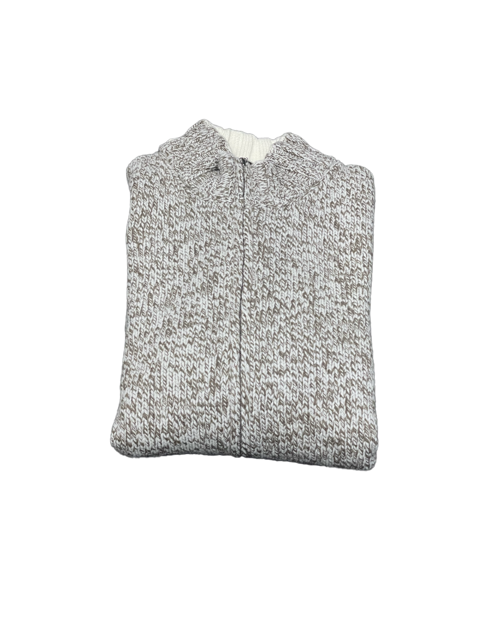 Zip fronted Marl Geelong Cardigan