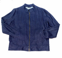 Load image into Gallery viewer, Vintage Linen Harrington Jacket
