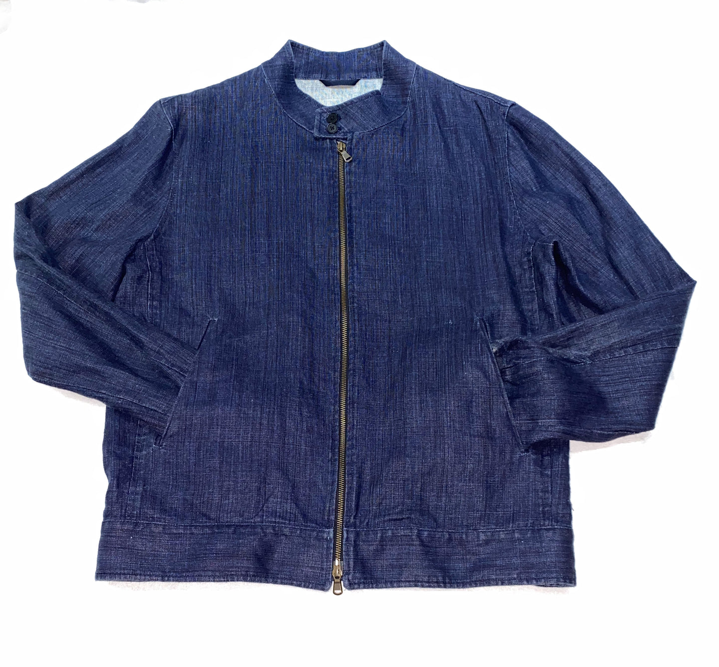 Vintage Linen Harrington Jacket