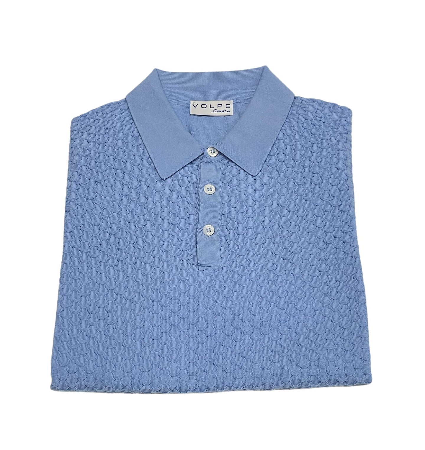 Polo shirt micro pattern