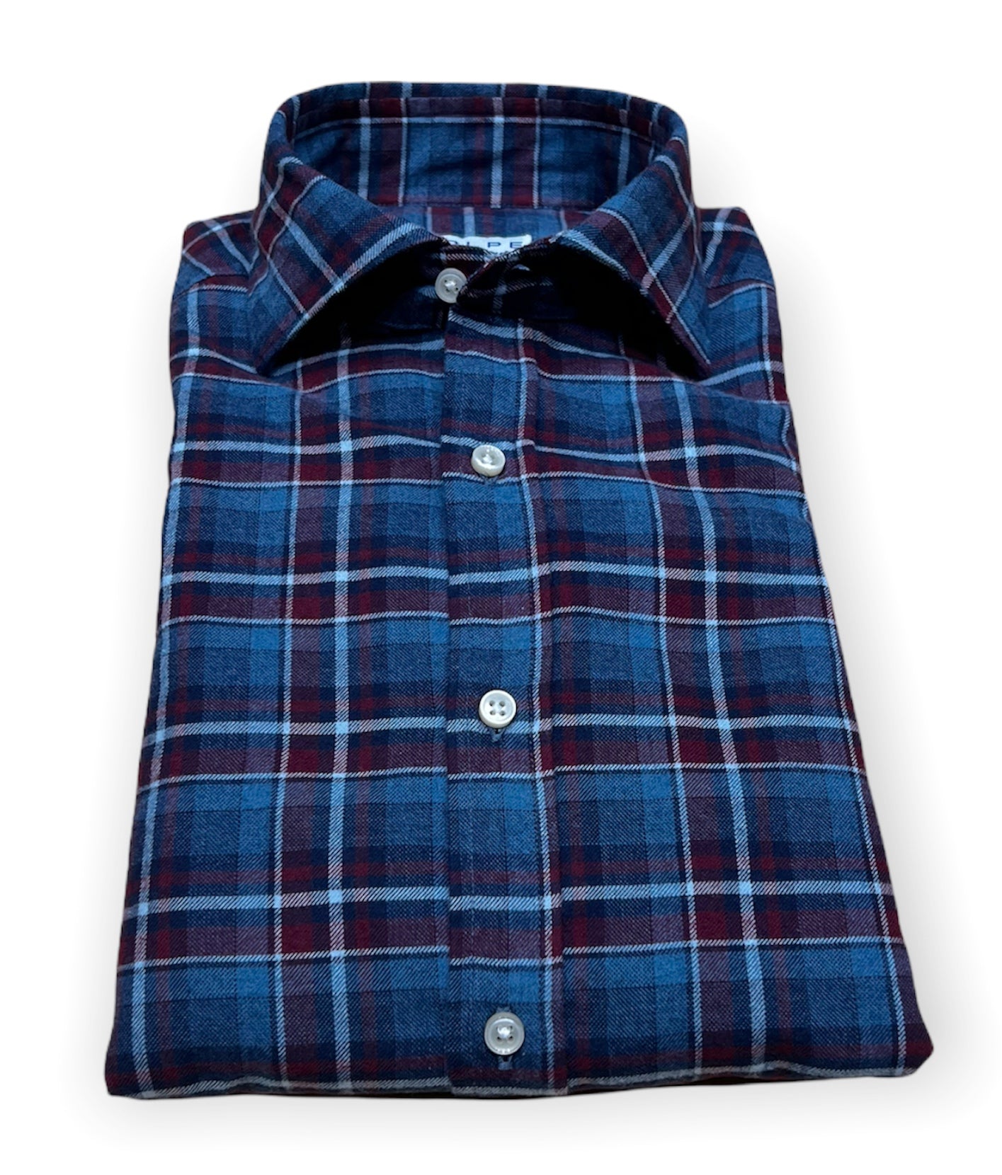 Lightweight brushed cotton shirt