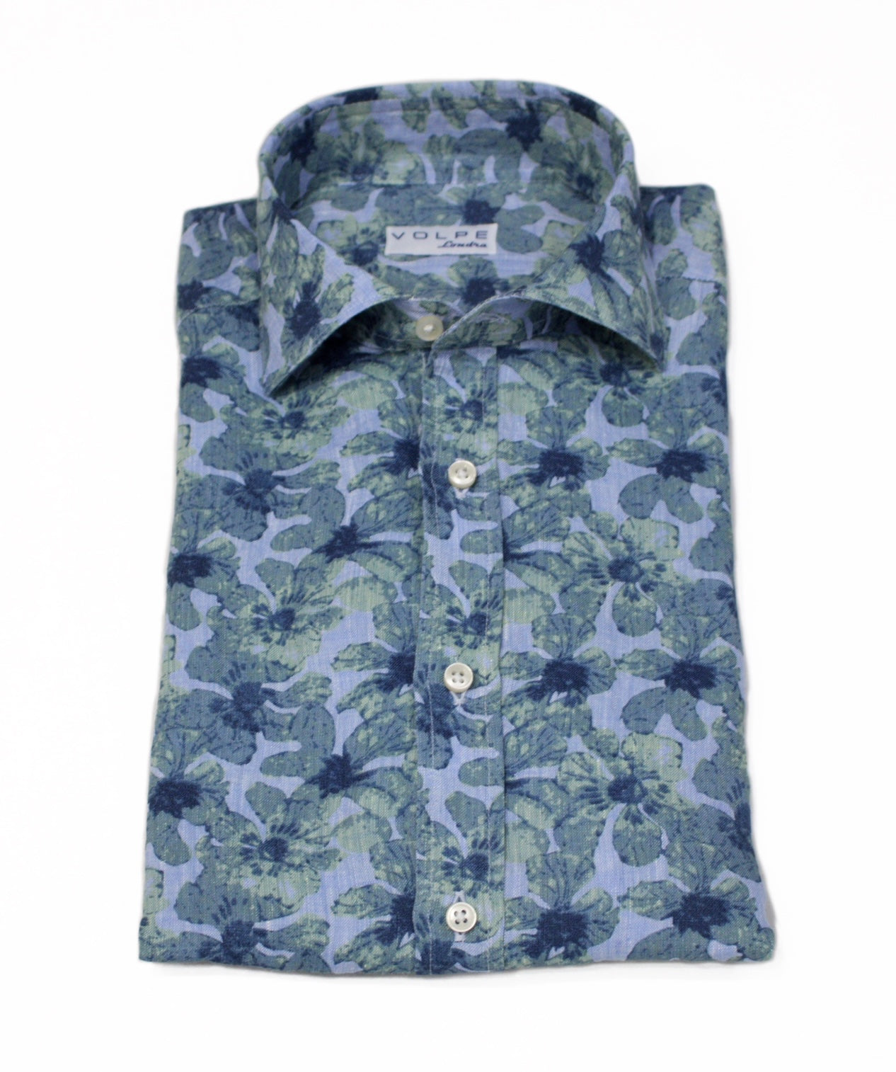 Linen long sleeved slim fit